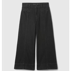 Gap Kids High Rise Stride Wide-Leg Ankle Jeans